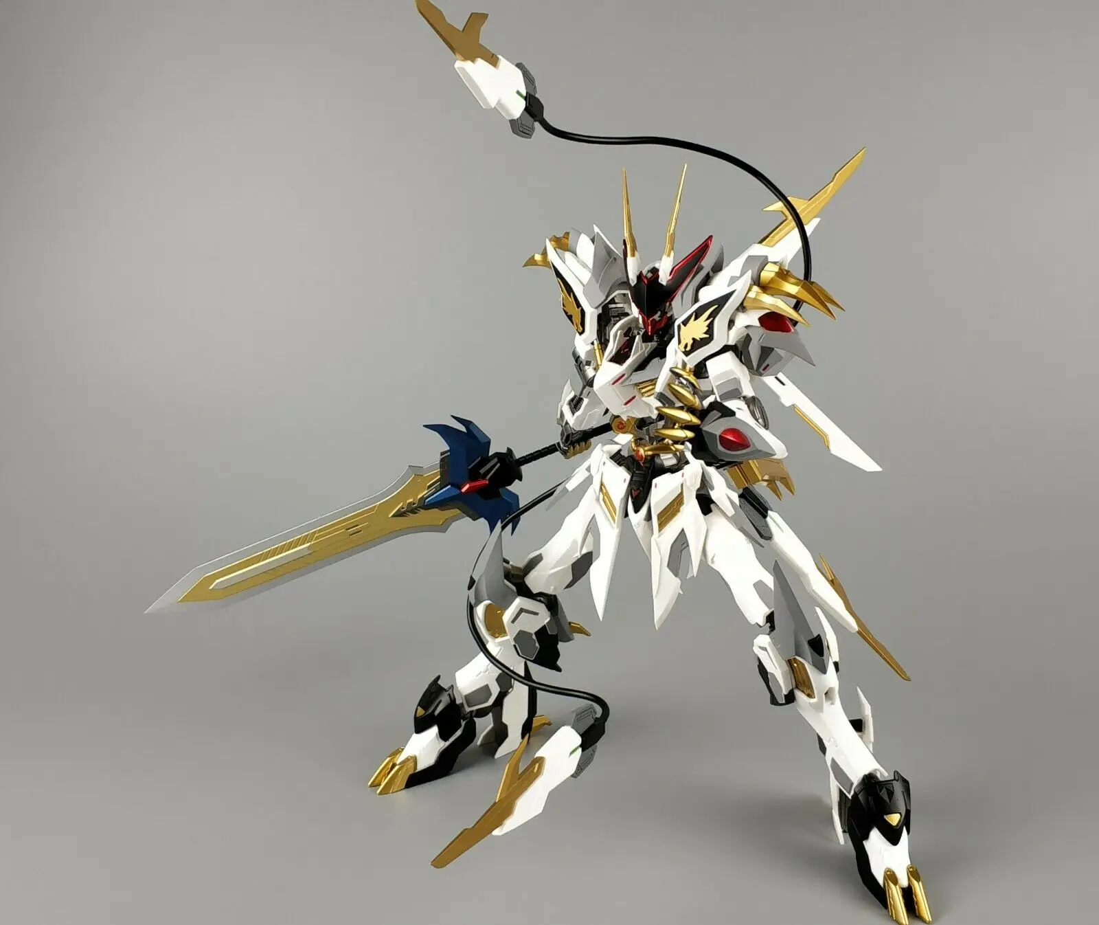 1/100 металлический миф Barbatos Dragon королевская пушка Dam экшн-фигурка робота набор
