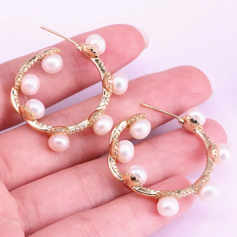 4 пары новый дизайн 2019 модные ювелирные изделия женские золотистые Роскошные