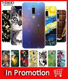 Чехол для Meizu M8, мягкий с рисунком из ТПУ, силиконовый чехол С Рисунком Тигра для Meizu M8, чехол M 8 8M Para, защитный чехол для MeizuM8 5,7 ''Hoesje
