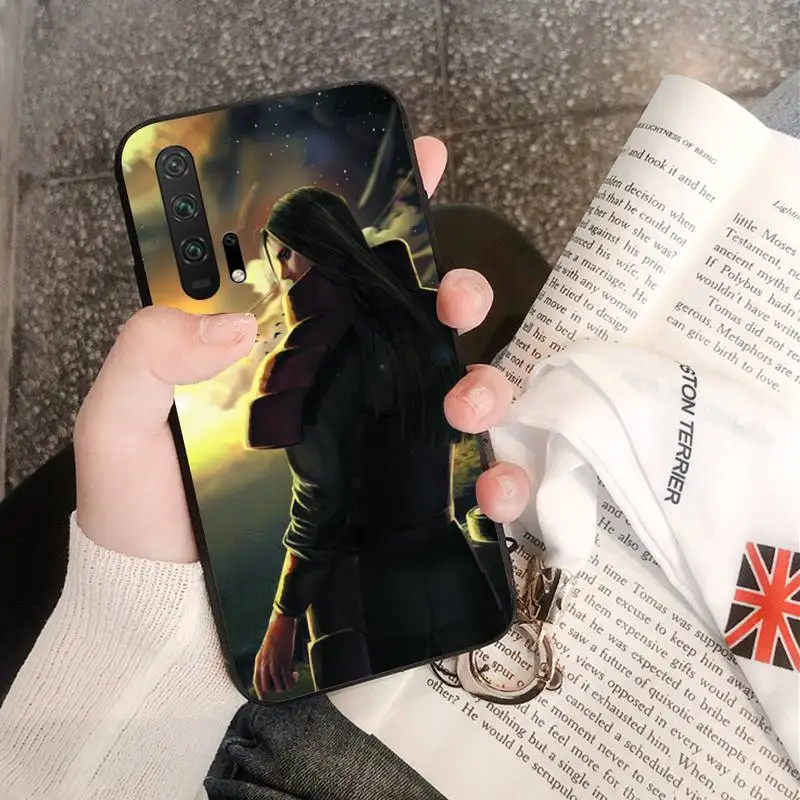 

Naruto Character close-up Phone Case Black For Huawei Honor 7A/8X/9/9Lite/10/10Lite 9X 20 20S View30/30Pro Cases