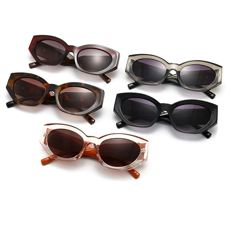 

Small Cat Eye Sunglasses Woman 2020 Fashion Gradient Designer Retro Eyewear For Women Oculos De Sol Feminino UV400