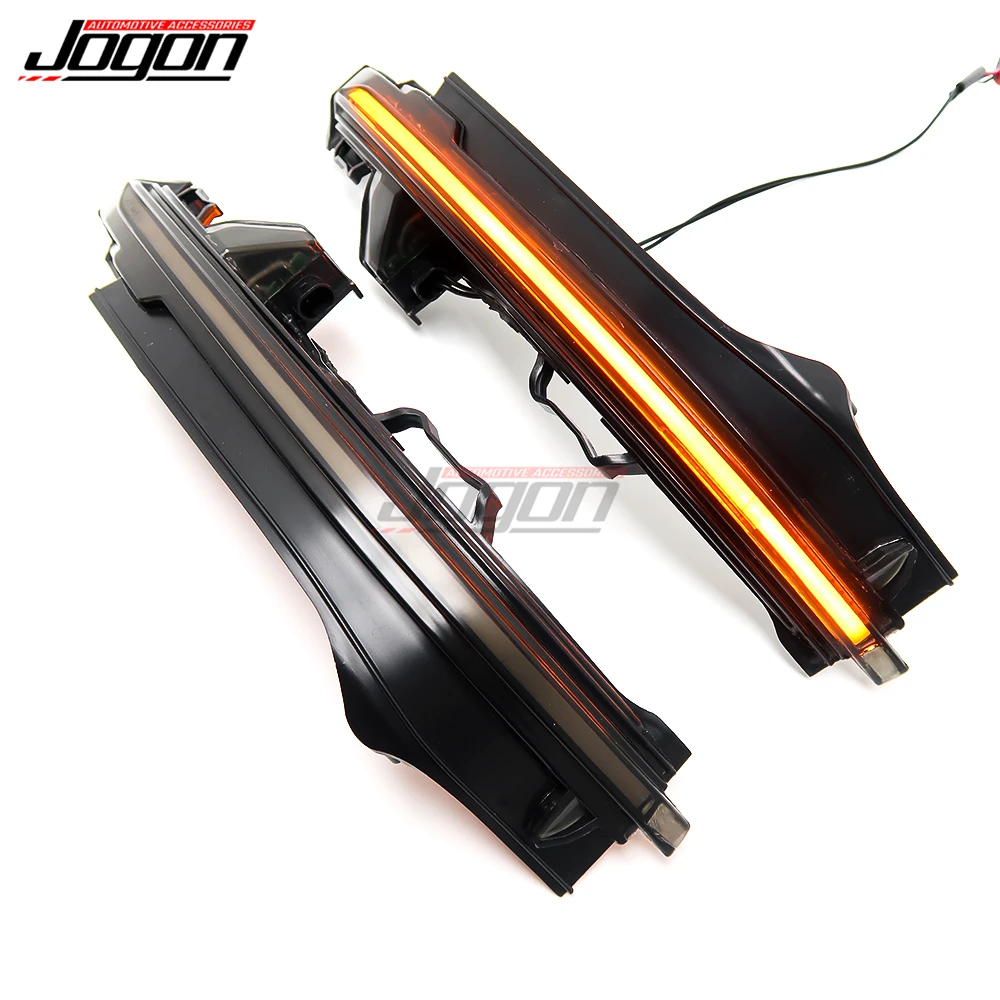 Светодиодный динамический поворота Габаритные Зеркало заднего вида