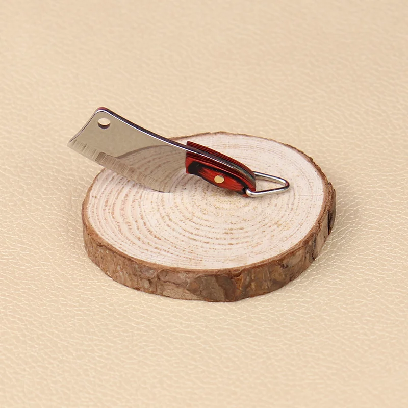 Mini Knife Keychain Portable Tool Beer Glass Simulation Food Handicraft Key Women Men Jewelry Accessories Gift | Украшения и
