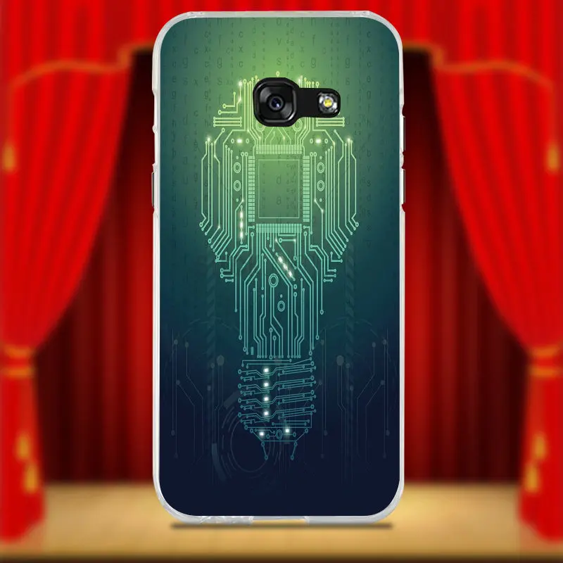 Компьютерная батарея печатная плата силиконовый мягкий чехол для телефона из