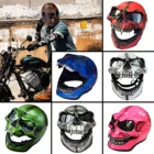 Маска для лица, накладка на голову, незаменимая маска на шлем в виде черепа, Женский шлем с цельной головой, подвижные челюсти, маски в стиле панк, игрушки для косплея