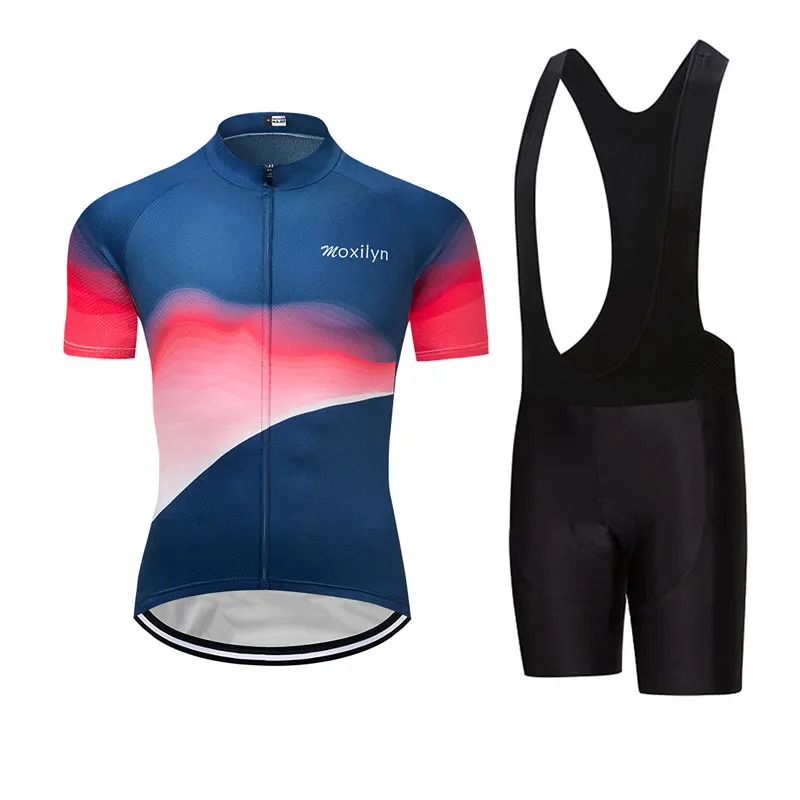 Moxilyn 2019 одежда для велоспорта мужской комплект велосипедная дышащая с защитой от