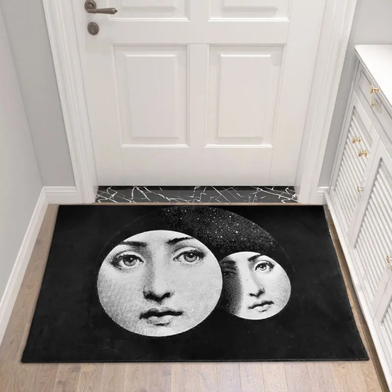 Коридор для гостиной ванной комнаты скандинавский домашний прикроватный коврик