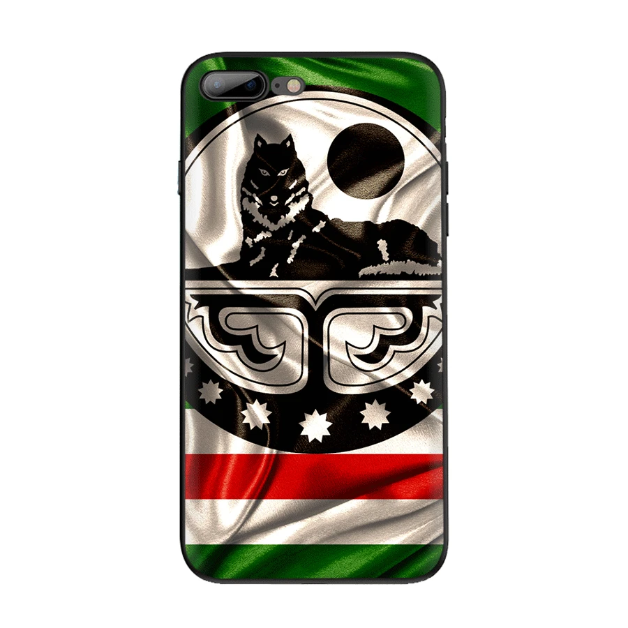 Чехол для мобильного телефона iPhone 11Pro XR X XS Max для iPhone 7 8 6 6s Plus 5 5S SE чехол TPU флаг Чеченской области