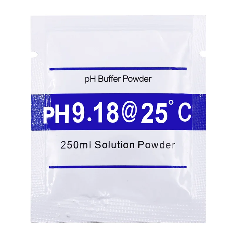 3 uds 6 uds pluma medidora de PH de exactitud del probador corrección del PH en polvo PH4.01 PH6.86 PH9.18 de polvo