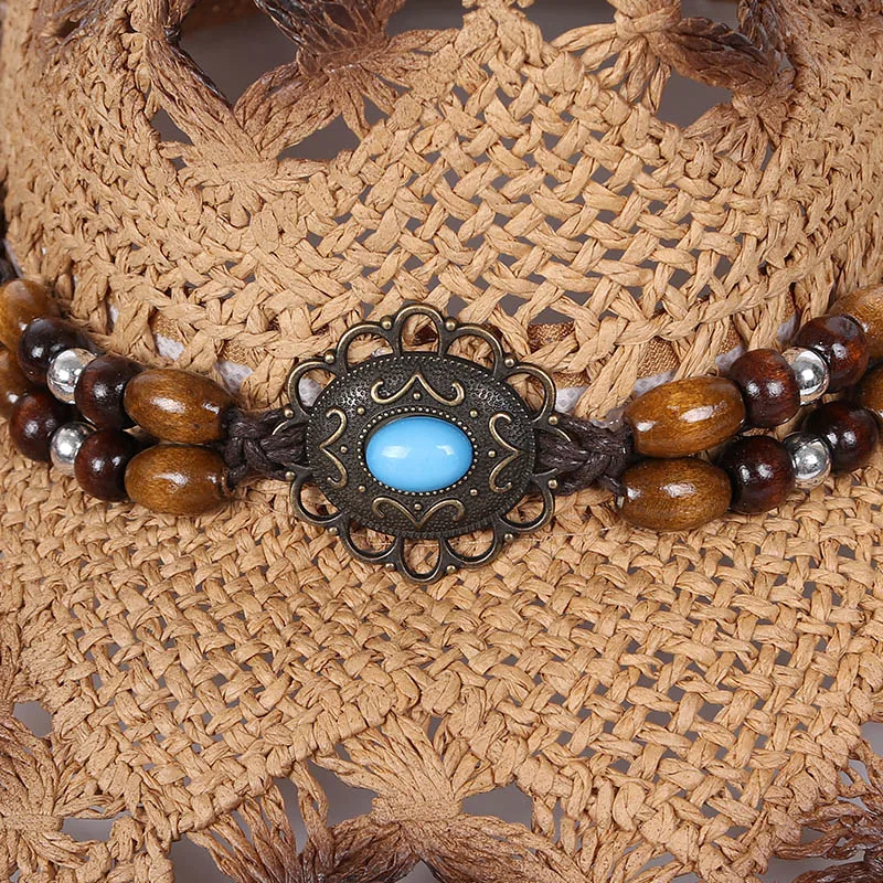 2022 летняя белая ковбойская шляпа в западном стиле для мужчин дизайнерская