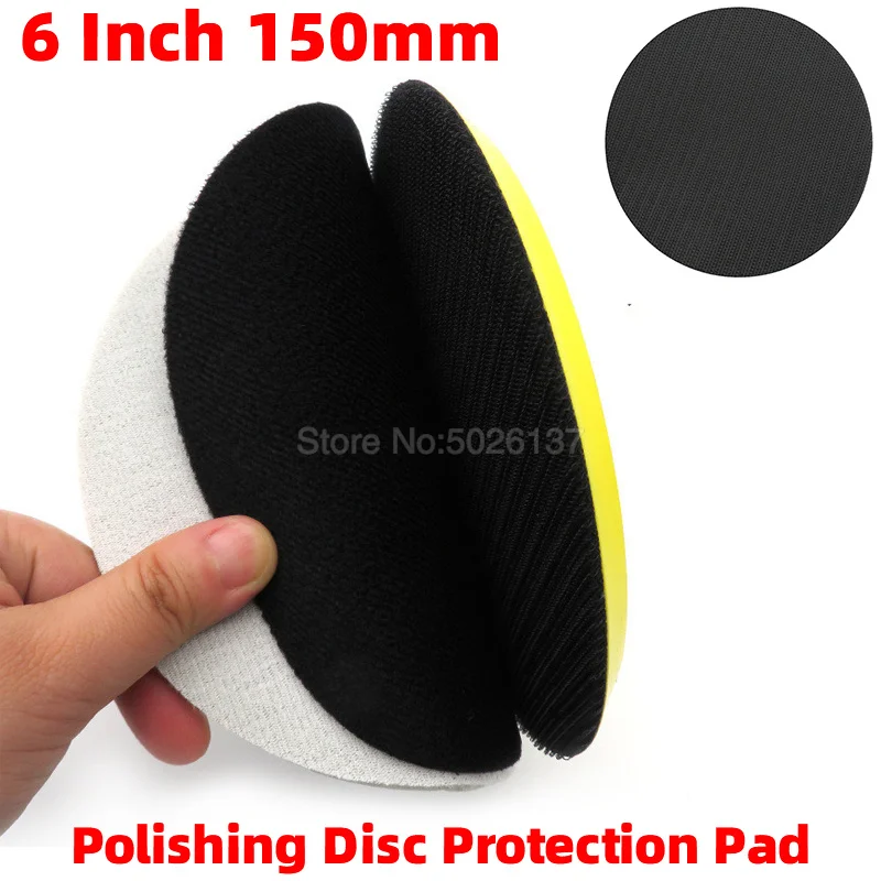 1 шт. 6 дюймов 150 мм пневматический полировальный диск Защитная Прокладка