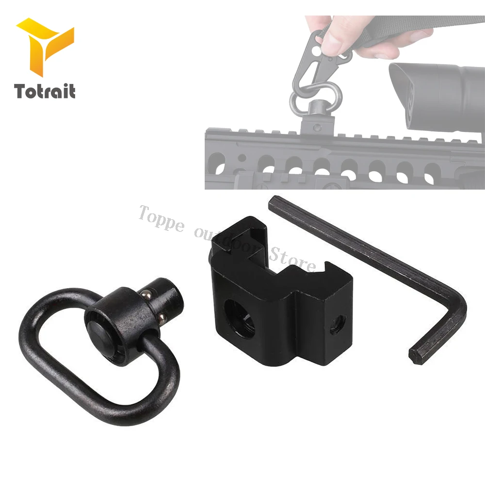 TOtrait Quick Release снимите слинг Шарнирное Крепление пуш ап 1 1/4 &quot20 мм Вивер или с