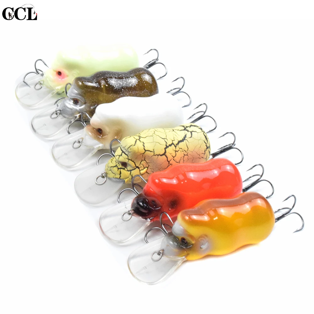 

7.5cm 14g Hard Plastic Floating Wobbler Kingkong Fishing Crankbait Fat Diving Lip Lifelike Gorilla Lures Tackle For Big Fish