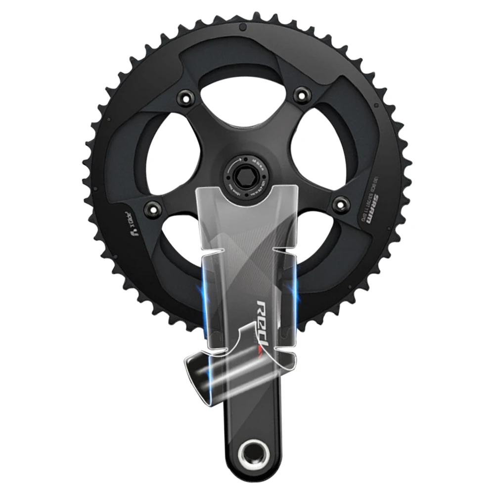 1 шт. защитная пленка из углеродного волокна для шторного велосипеда звездочка