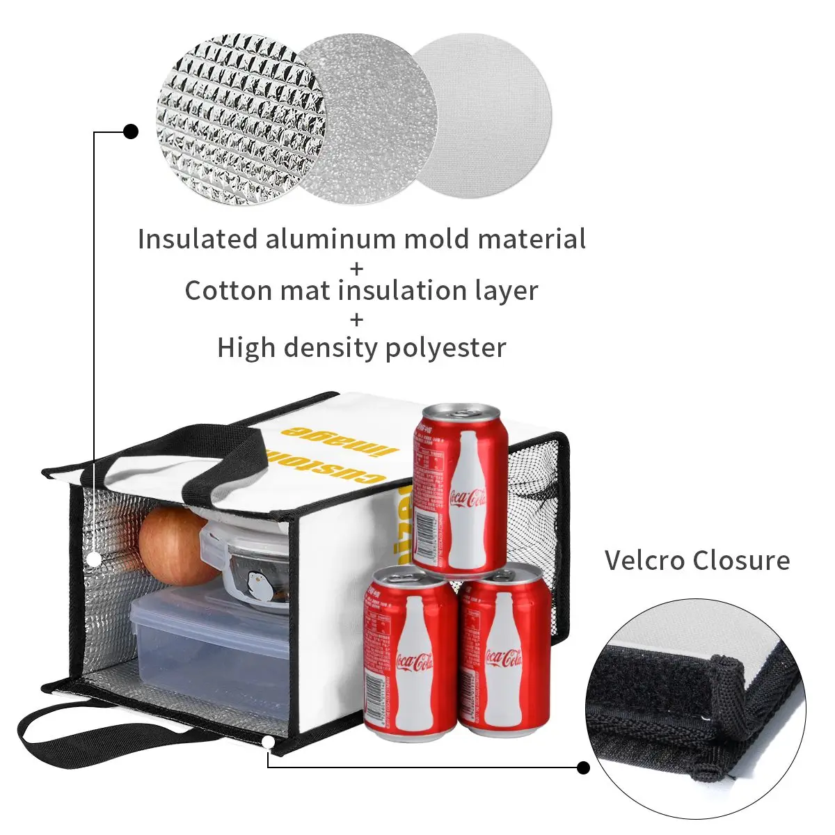 Новая сумка для ланча с принтом женщин детей изоляцией|Сумки завтрака| |
