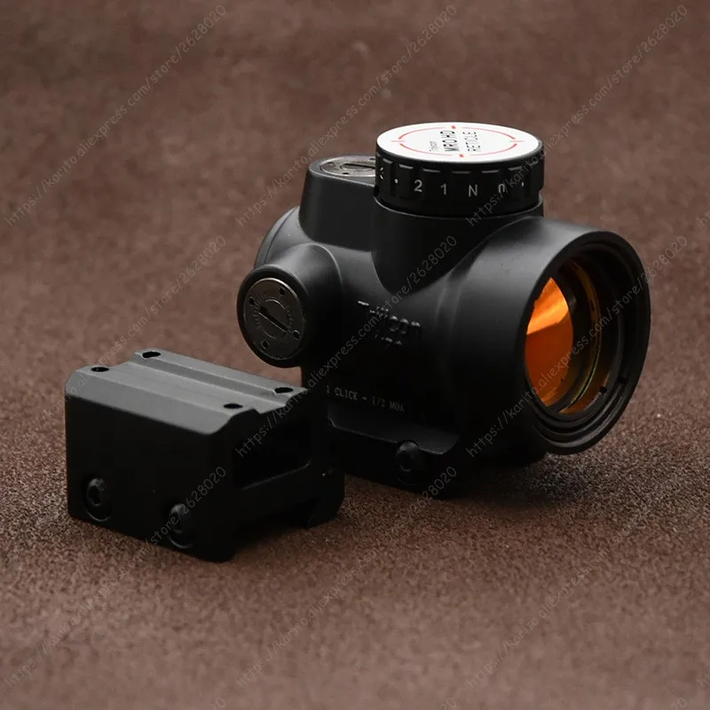 Охотничий прицел trijicon mro hd style 1х красная точка и низкий уровень Пикатинни адаптер