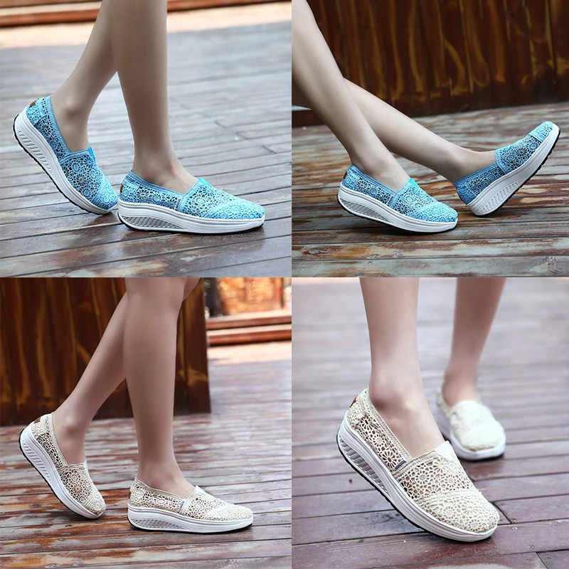 

Женские кроссовки Flatform, спортивная обувь для бега, до щиколотки, черные, для женщин