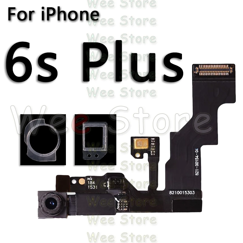 Оригинальная маленькая фронтальная камера Flex для iPhone 6 6s Plus 5 5S 5C SE правый датчик приближения фронтальная камера шлейф - Цвет: For iPhone 6s Plus