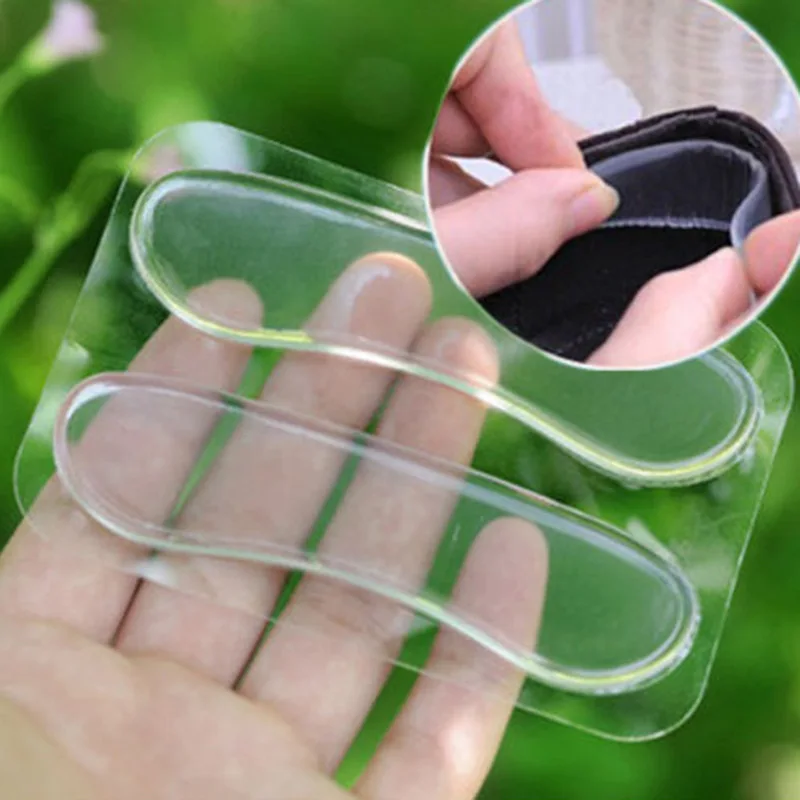 6Pcs=3 Pair Silicone Insoles For Shoes Anti Slip Gel Pads Foot Care Protector Heel Rubbing Cushion Insert | Красота и здоровье