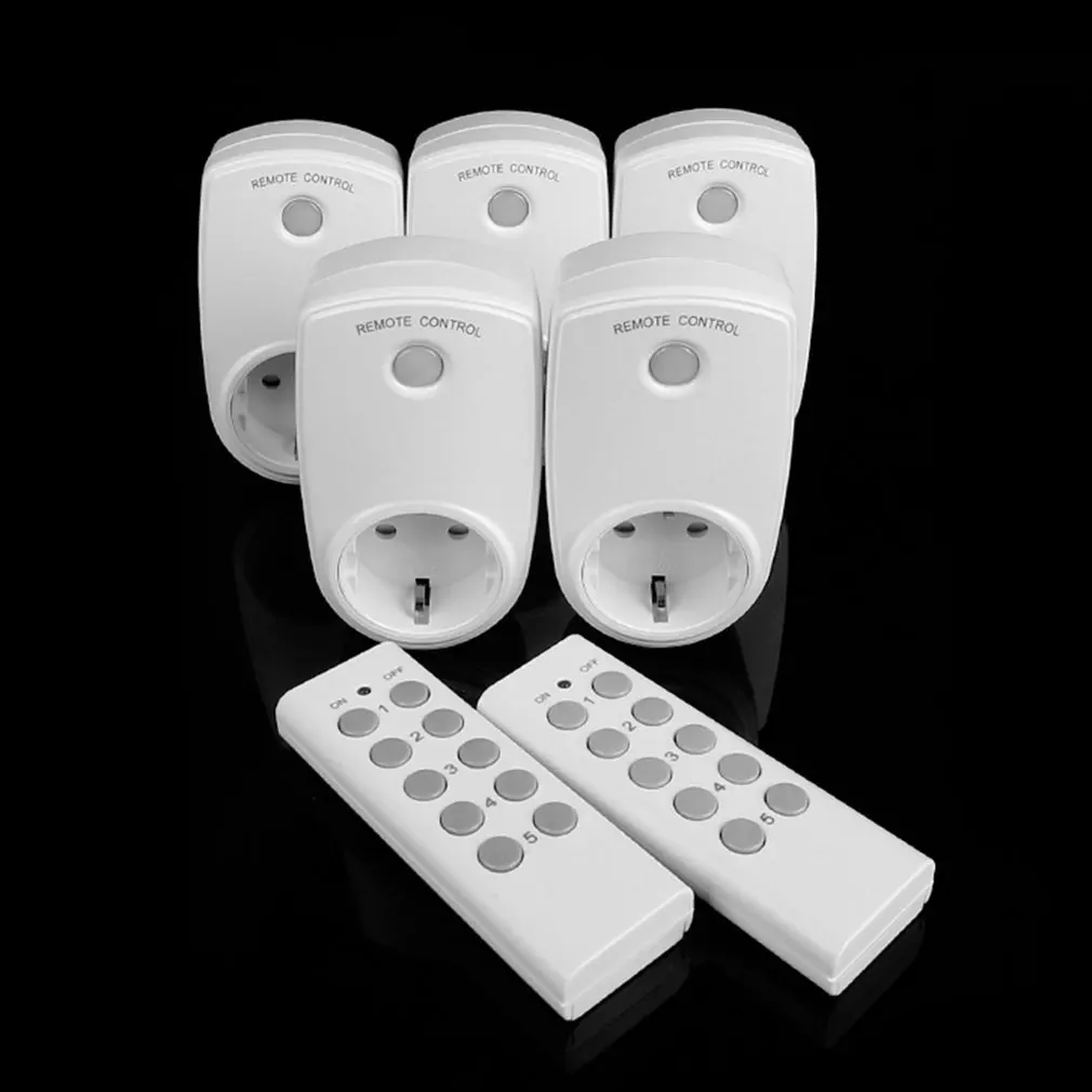 10A Домашний Беспроводной смарт пульт дистанционного управления розетка Plug & Play