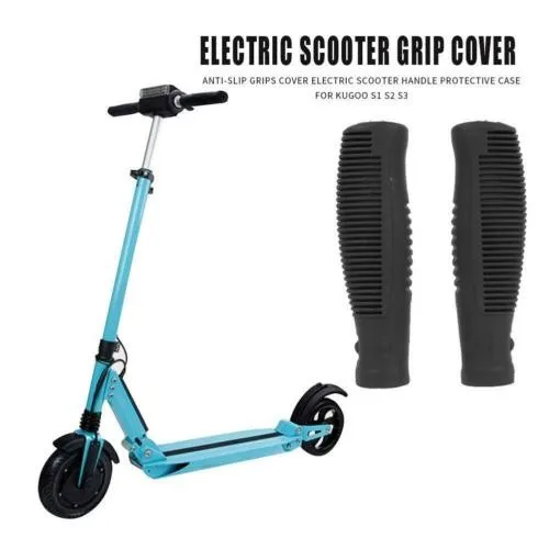 

2Pcs Electric Scooter Silicone Anti-Slip Handle Cover For Kugoo S1 S2 S3 Handlebar Grips Cycling Scooter Spare Parts Accessories
