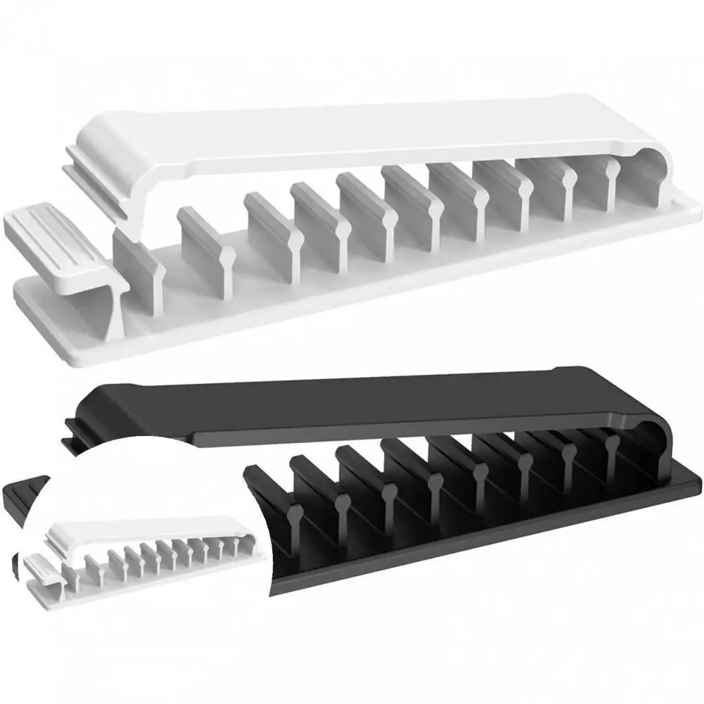 

Cable Management Saving Space Cable Organizers Small Size Multi-purpose Great Strong Self-Adhesive Cable Clips