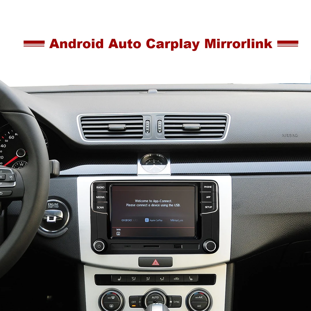 MIB радиоприемник Carplay RCD410 PRO Android Auto Mirrorlink NONAME RCD330 для VW Golf 5 6 Jetta MK5 MK6 CC Tiguan Passat B6 B7 Polo