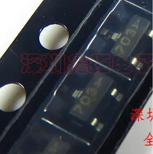 50pcs/lot 2N7002ET1G 2N7002E 60V 260mA 703 SOT-23 IC