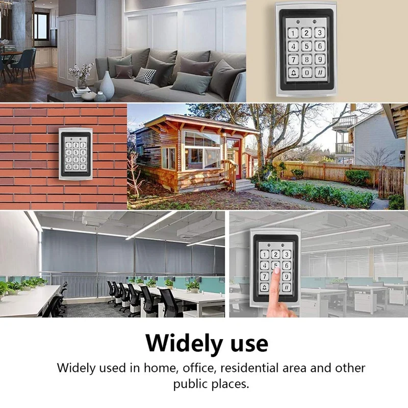 RFID Клавиатура контроля доступа с 1000 пользователей 125 кГц кард-ридер Клавиша