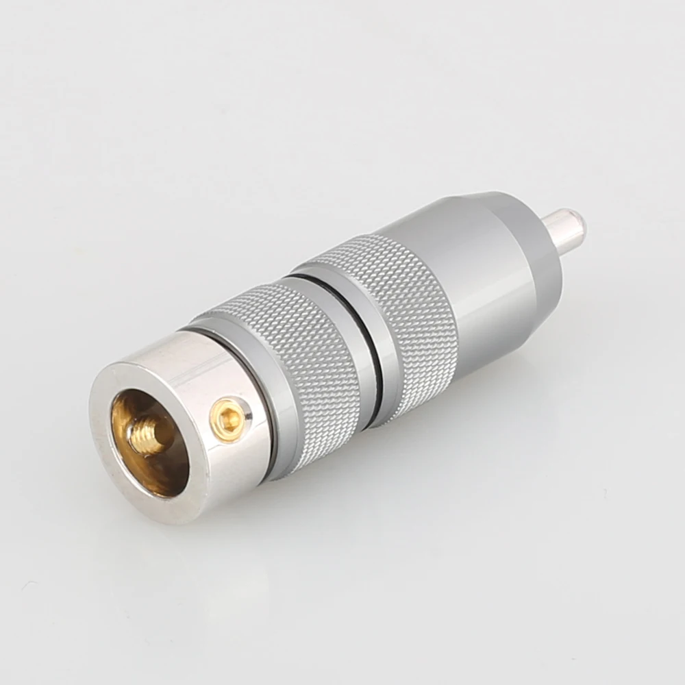 Viborg VR107R родиевое покрытие Чистая медь RCA межблочный разъем аналоговый