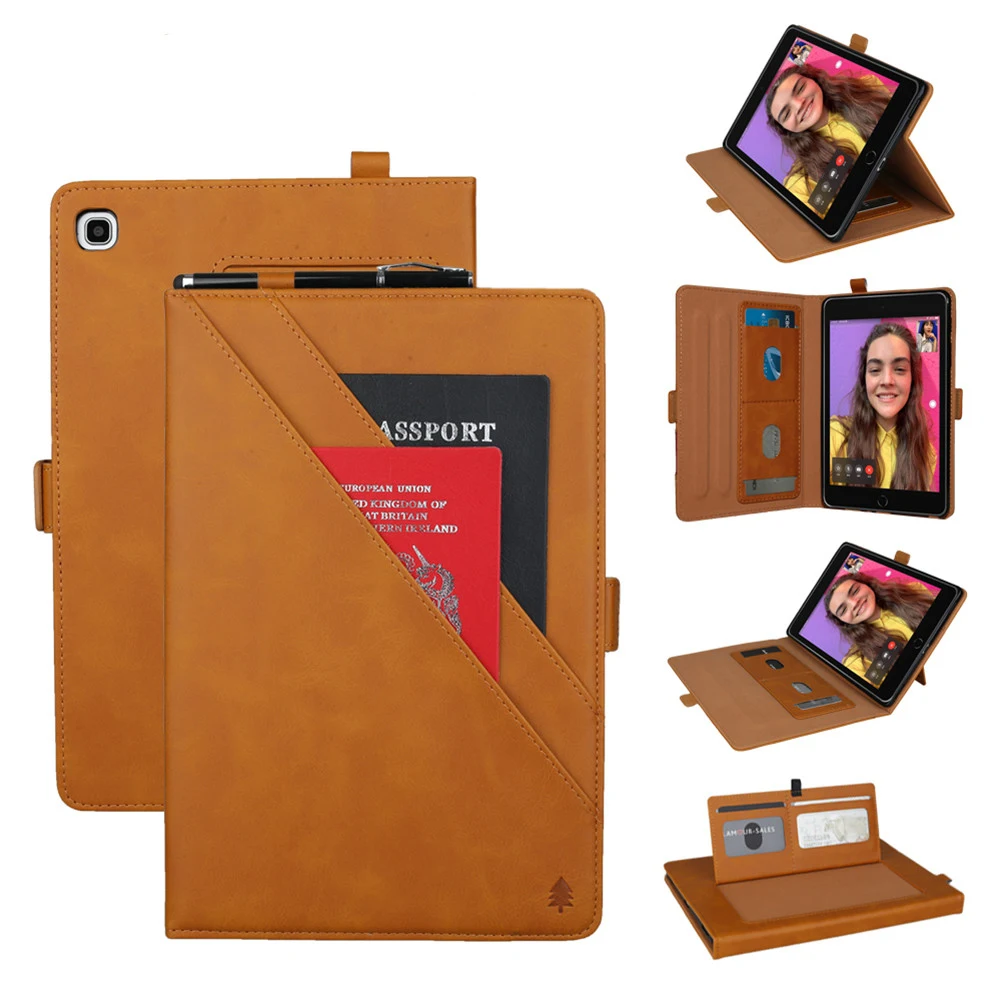 Чехол для Samsung Galaxy Tab A 8 0 T290 T295 T297 2019 дюйма флип-чехол планшета кожаный защитный