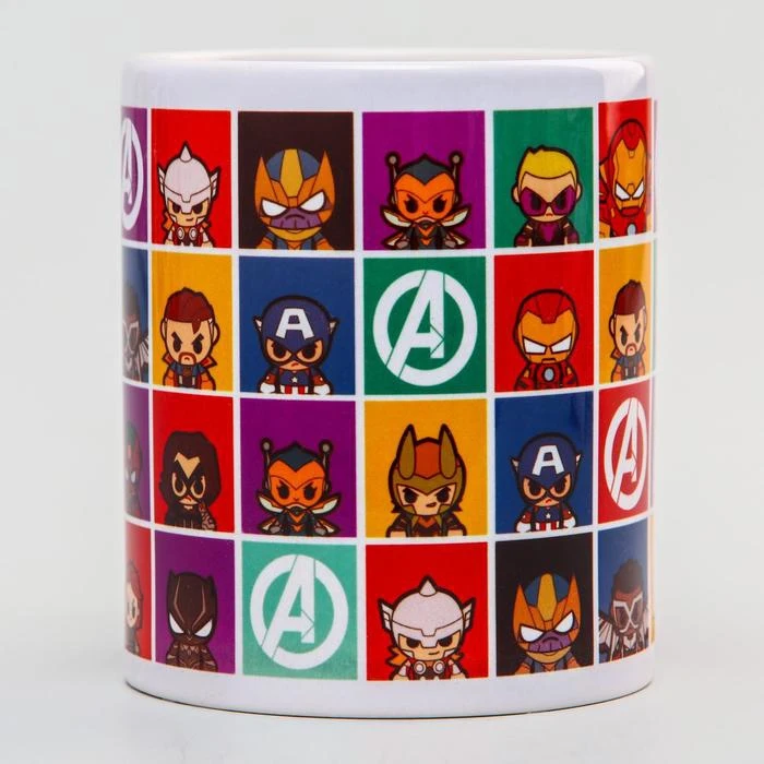 Кружка сублимация &quotMarvel" Мстители 350 мл. 6869962