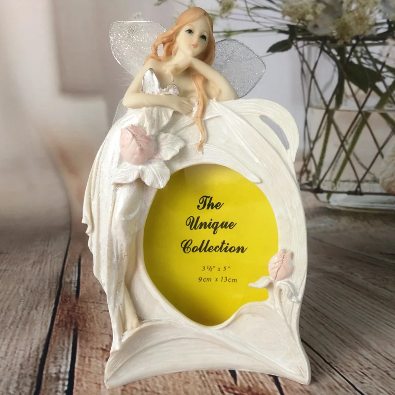 5 дюймовая фоторамка с ангелом на столе домашние декоративные фоторамки из