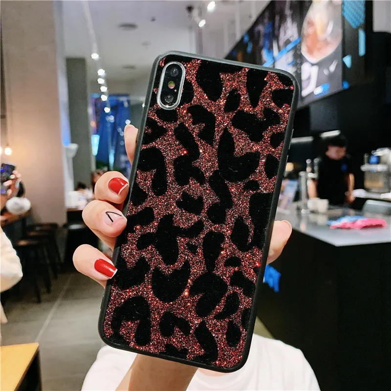Блестящий леопардовый чехол для телефона Xiao mi redmi note 7 для Xiaomi mi 9 mi A3 Lite CC9 mi 8 redmi 6 6A Note 8