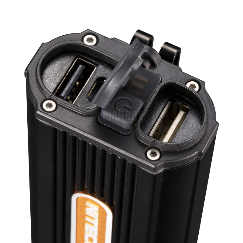 Перезаряжаемый налобный фонарь Nitecore HC70 1000 люмен для пещер с внешним