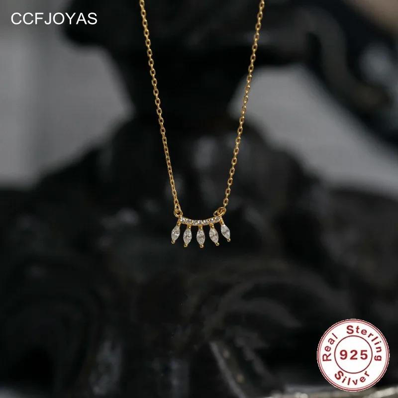 

Ожерелье с подвеской из серебра 925 пробы с французским светом