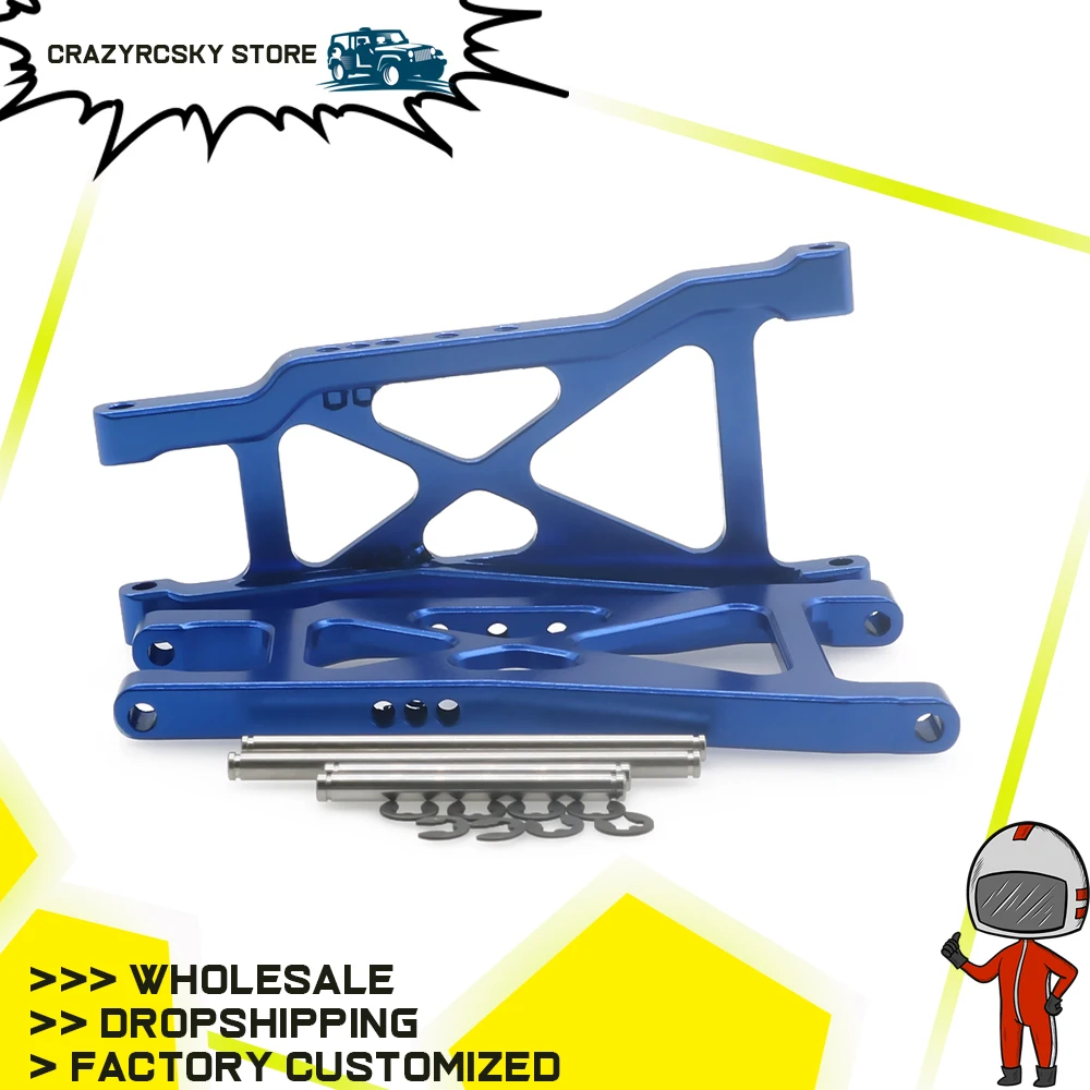 2 шт. Задняя Нижняя подвеска из сплава для радиоуправляемой модели автомобиля 1/10