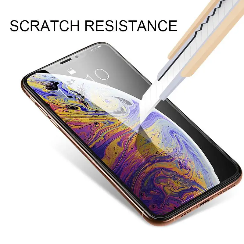 Пленка из закаленного стекла для iPhone 11 Pro Max 6,5 Защитная пленка с полным покрытием для iPhone XS Max XR X 6 6s 7 8 Plus