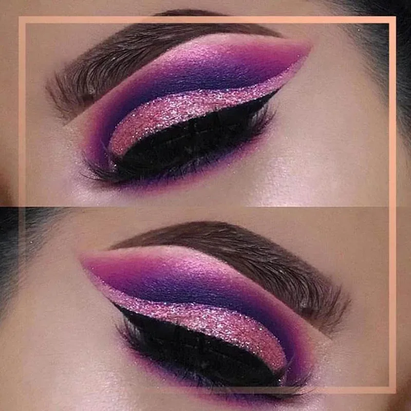 4 шт. многохромированные смещающие пигменты блестящие тени для век Косметика