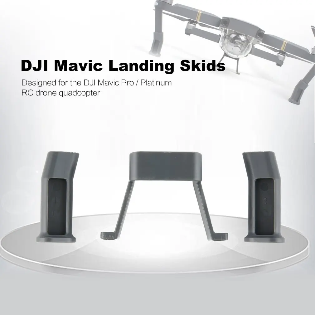 

2pcs Landing Skids Gear Drone Legs Wheels Tripod for DJI Mavic Pro/Platinum FPV Quadcopter Aircraft Drone UAV Spare Part