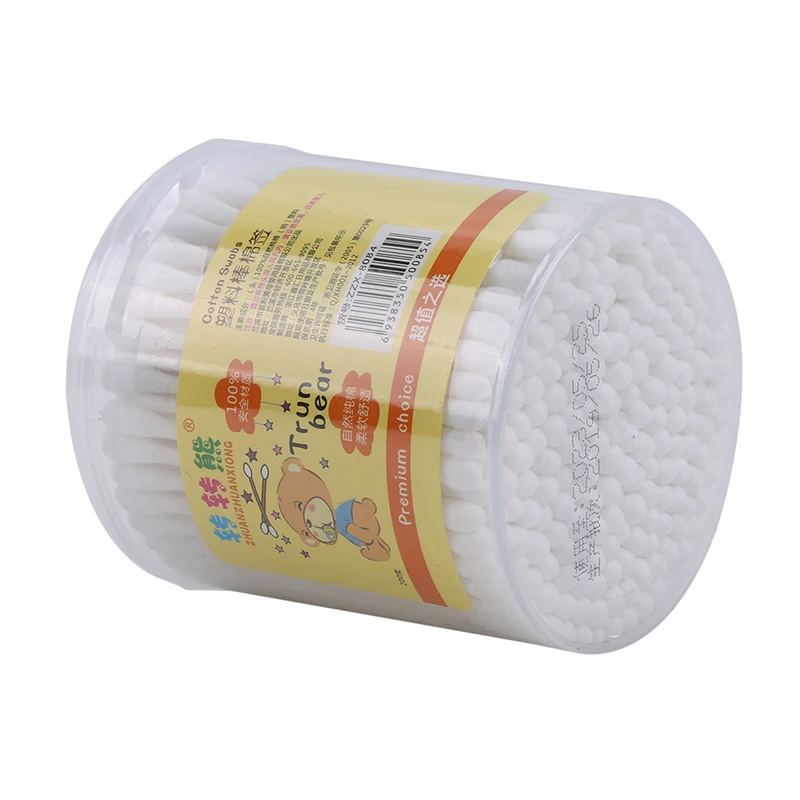 Одноразовые ватные палочки медицинские спиртовые дезинфицирующие для детей