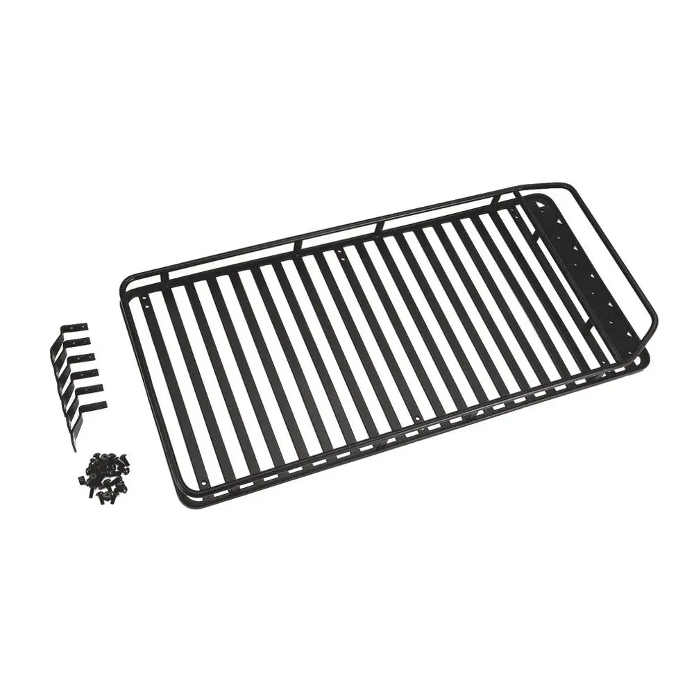 Металлический багажник на крышу для багажа с 1/10 RC автомобилем SCX10 RC4WD D90