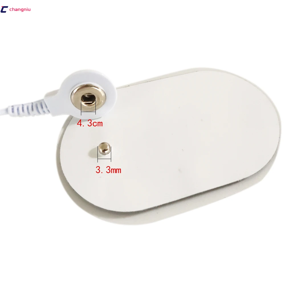 Бесплатная доставка 200 шт./лот TENS EMS самоклеящиеся электродные прокладки