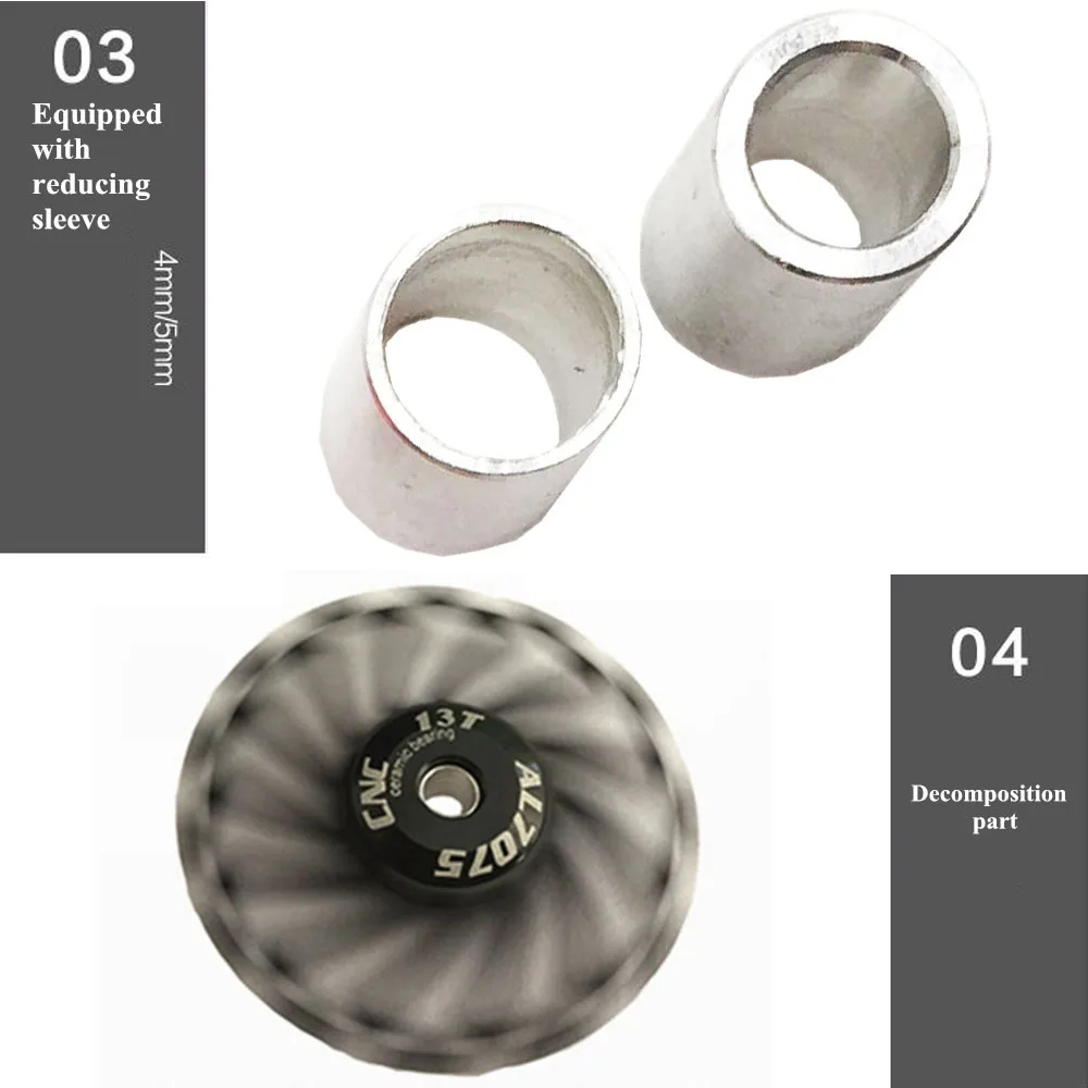 Керамический шкив VXM для горного и шоссейного велосипеда 7005 задний переключатель