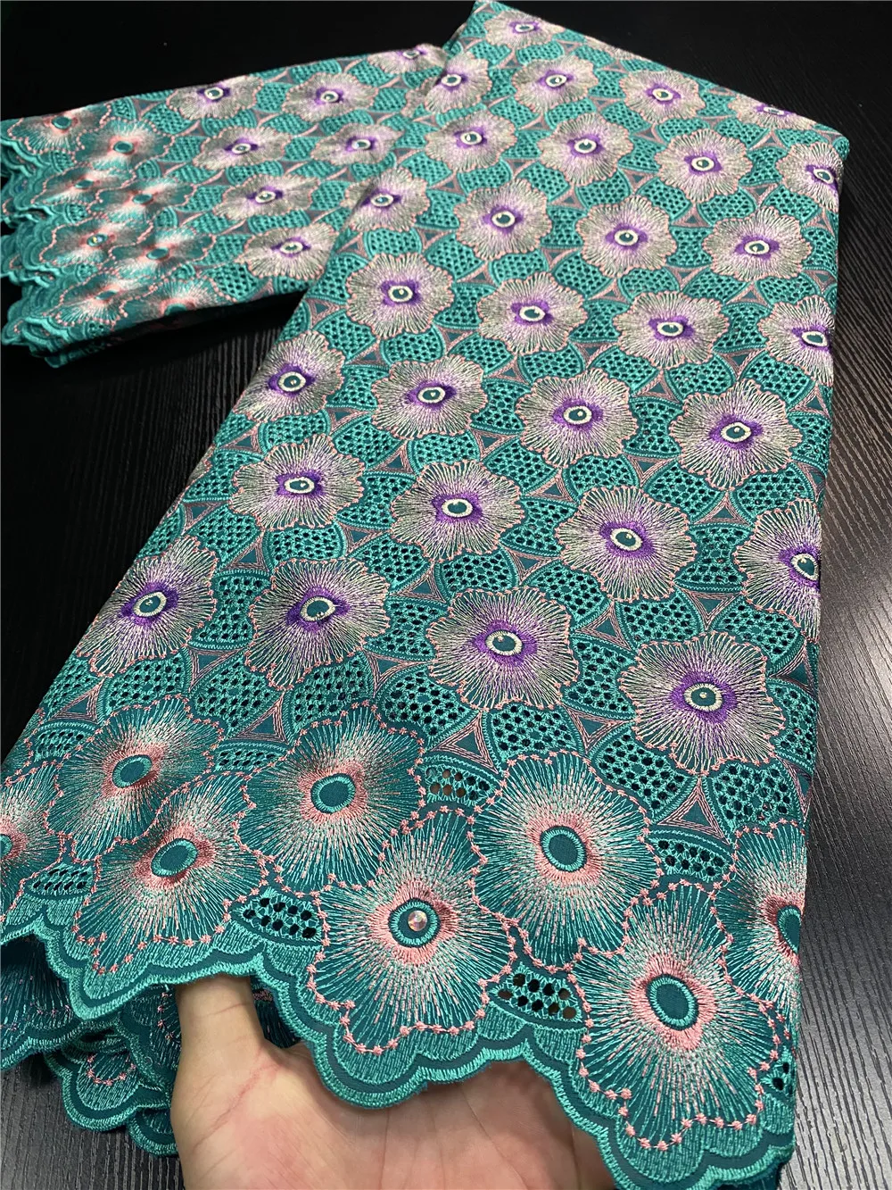 Нигерийская африканская кружевная ткань 2020 Высококачественная швейцарская