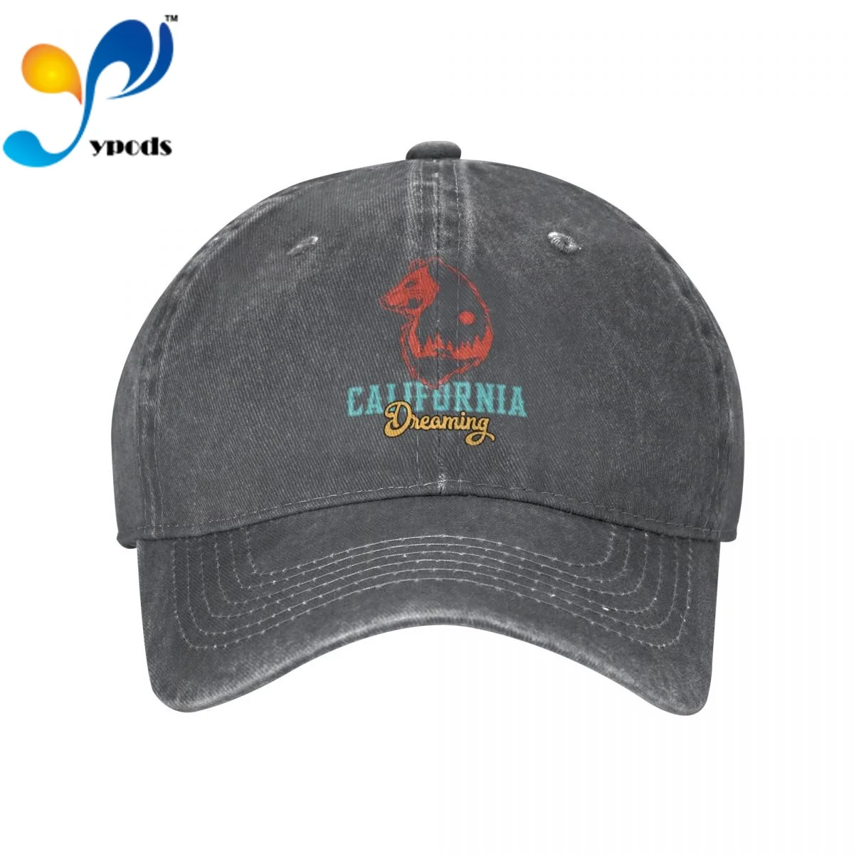 

New Brand Anime California Dreaming Cartoon Styles Snapback Cap Cotton Baseball Cap Men Women Dad Hat Trucke