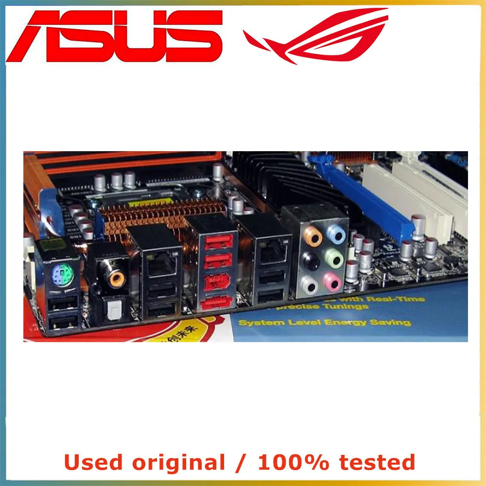 Для процессора Intel X58 LGA 1366 для ASUS P6TD Deluxe материнская плата компьютера LGA1366 DDR3 б/у