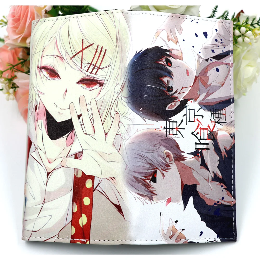 Tokyo Ghoul SAO Anime Sword Art Online Long Wallet Kirigaya Kazuto Synthetic Leather Purse - Цвет: Tokyo Ghoul