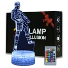 Magiclux Новинка освещение 3D Иллюзия светодиодный светильник футбол Роналду модель ночные светильники для детей Спальня украшения креативный подарок