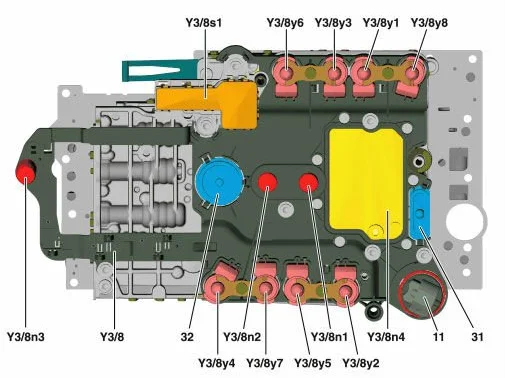 OEM-протестированный 722,9 TCM TCU блок управления передачей проводящая плита VS2 и VS3 A0335457332 для Mercedes Benz